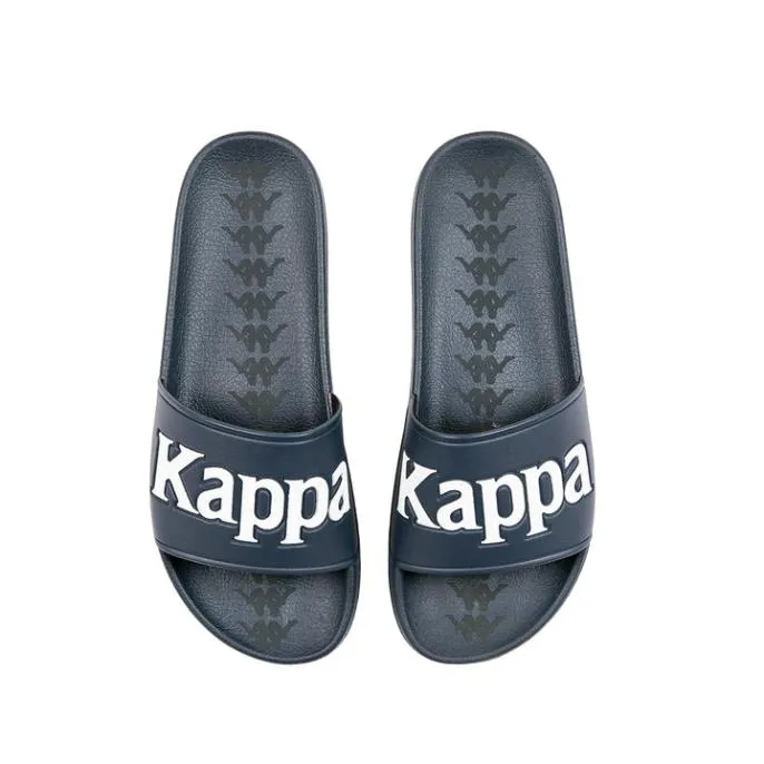 222 Banda Adam 9 Slides 8211 Blue Marine White Blue Marine White Footwear Kappa Slides
