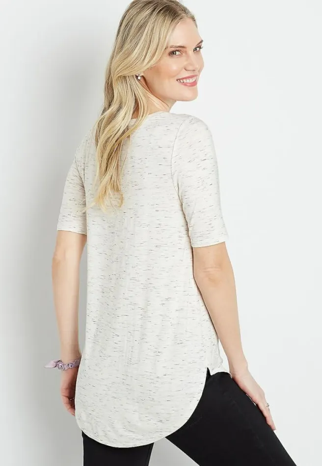 247 Spacedye Flawless Tee Women Maurices Tops
