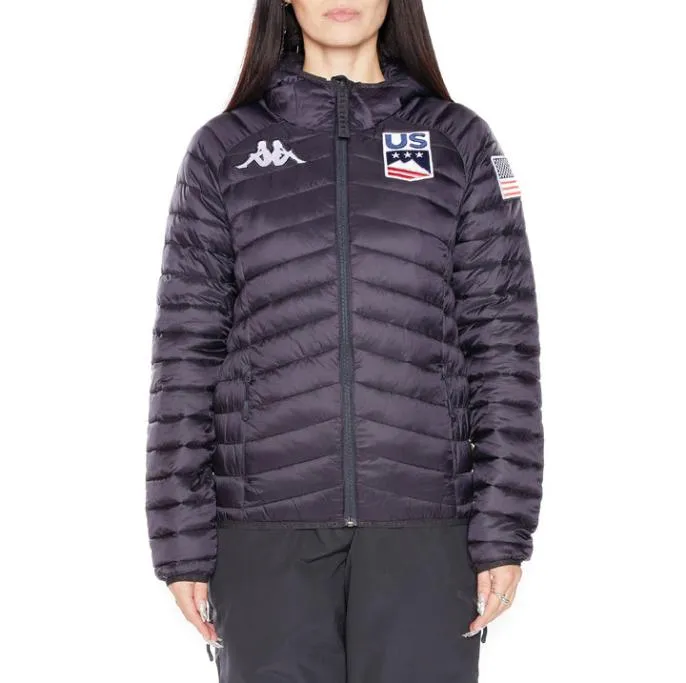6Cento 663 US Ski Jacket 8211 Navy Navy Women Kappa Jackets