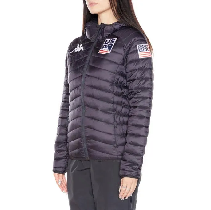 6Cento 663 US Ski Jacket 8211 Navy Navy Women Kappa Jackets