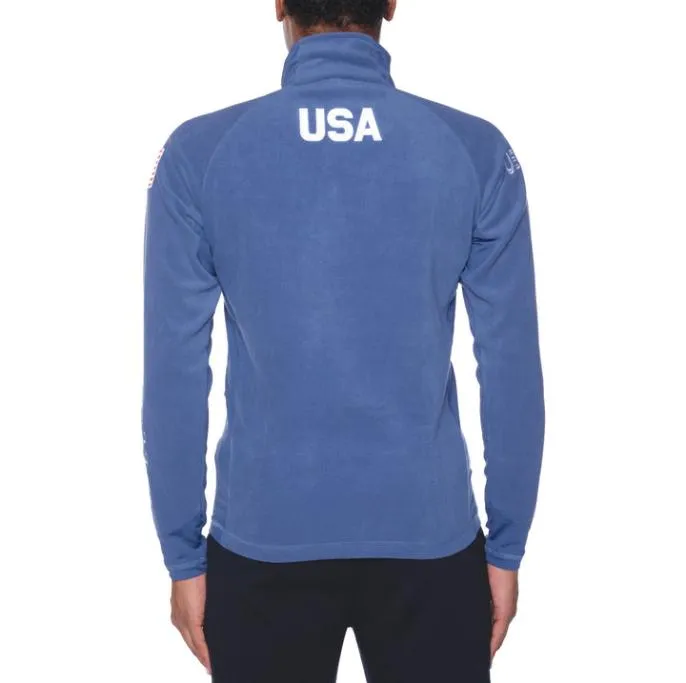 6Cento 687 US Fleece Jacket 8211 Blue Fiord Blue Fiord Men Kappa Jackets