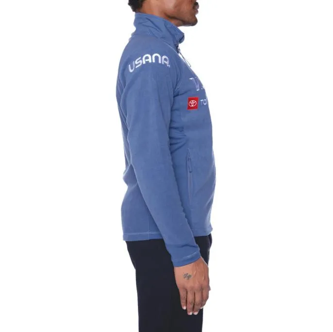 6Cento 687 US Fleece Jacket 8211 Blue Fiord Blue Fiord Men Kappa Jackets