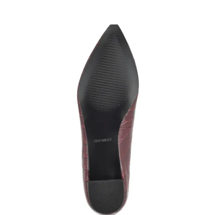 Abay Smoking Flats Pink Women Nine West Flats Abay Smoking Flats Pink Women Nine West Flats