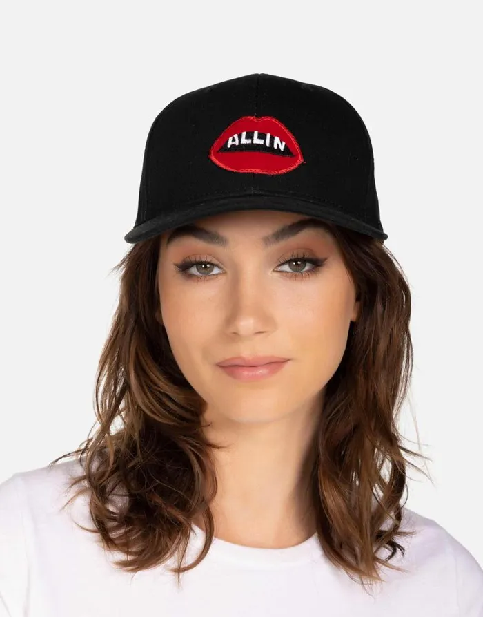 All In X Moshi Bay Lip Cap Black Women Lauren Moshi Hats All In X Moshi Bay Lip Cap Black Women Lauren Moshi Hats