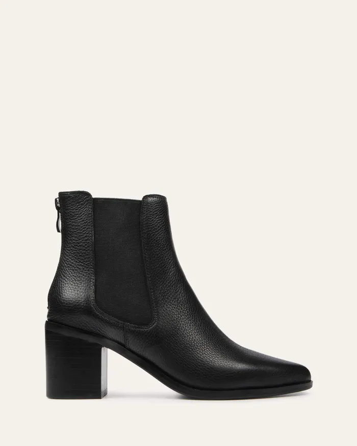 ANKLE BOOTS Women Allure mid ankle boots black leather jomercer
