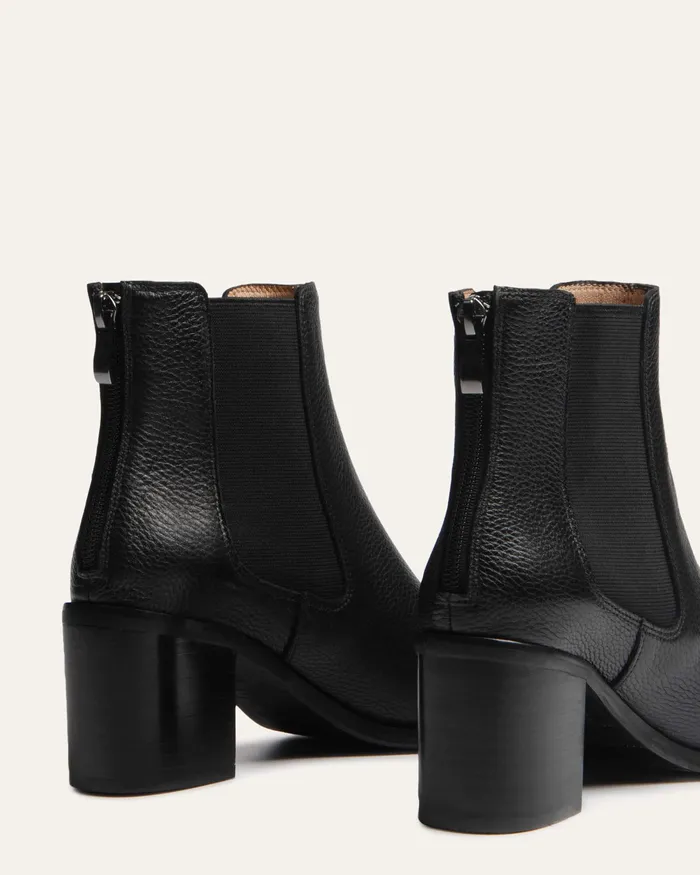 ANKLE BOOTS Women Allure mid ankle boots black leather jomercer ANKLE BOOTS Women Allure mid ankle boots black leather jomercer