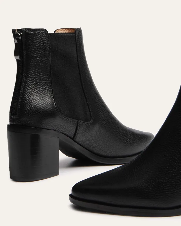 ANKLE BOOTS Women Allure mid ankle boots black leather jomercer ANKLE BOOTS Women Allure mid ankle boots black leather jomercer