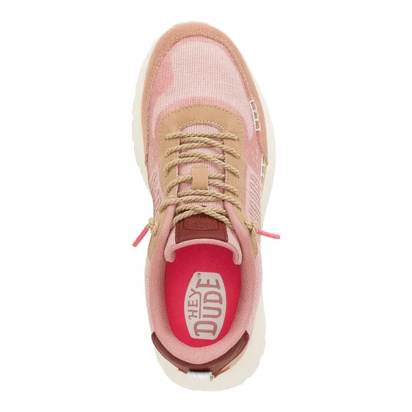 Apparel Sneakers heydude Sirocco Alta Womens Boho Rose Pink