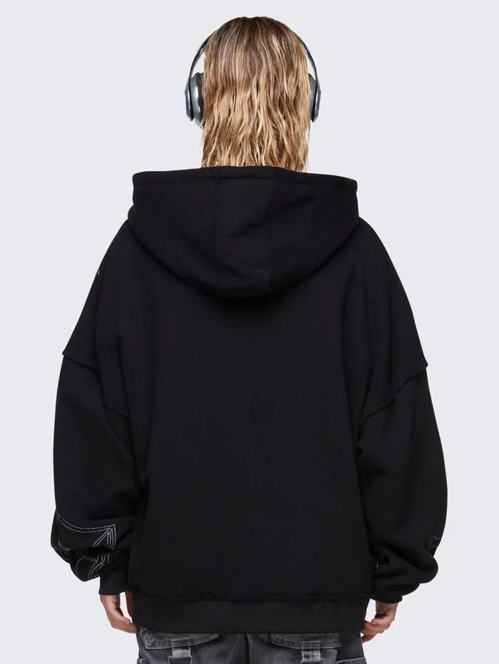 Arachnid Zip Up Hoodie Women Minga London Sweatshirts and Hoodies