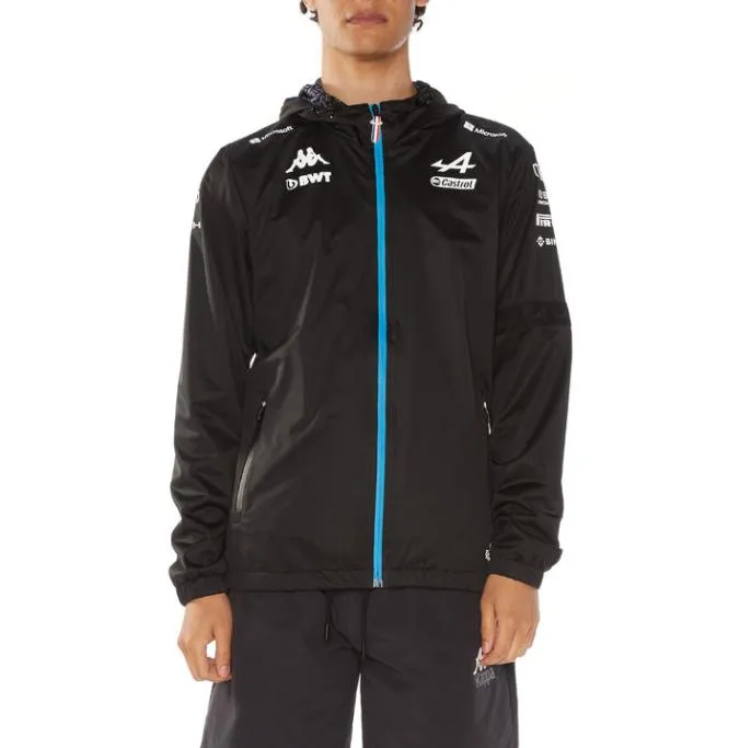 Arafi Alpine F1 Jacket 8211 Black Men Kappa Jackets