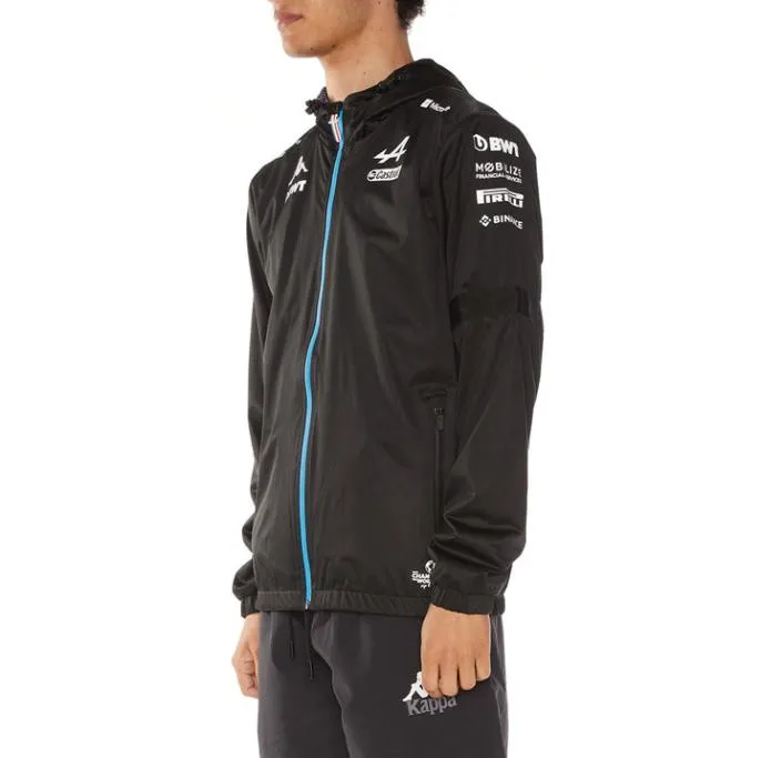 Arafi Alpine F1 Jacket 8211 Black Men Kappa Jackets