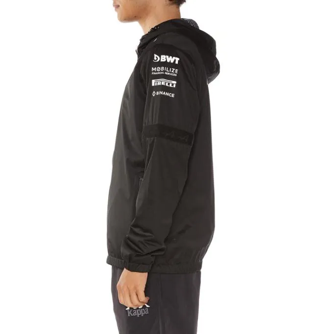 Arafi Alpine F1 Jacket 8211 Black Men Kappa Jackets