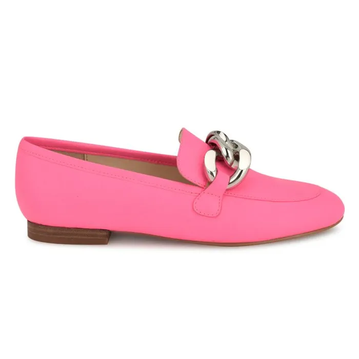 Aspyn Casual Drivers Pink Women Nine West Flats