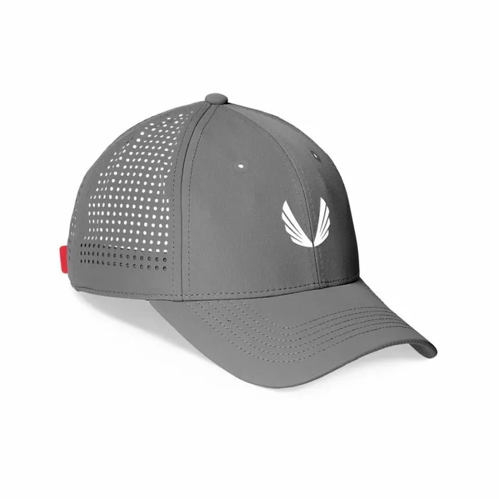 ASRV Hats and Headwear Men Performance Sport Cap Greywhite 034wings034