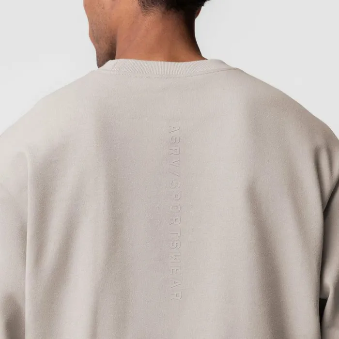 ASRV Hoodies and Sweatshirts Men Herringbone Terry Crewneck Chai