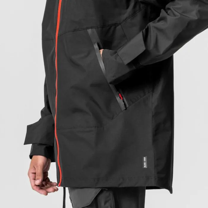 ASRV Jackets and Outerwear Men Hipora AQUAzip Tech Parka Black