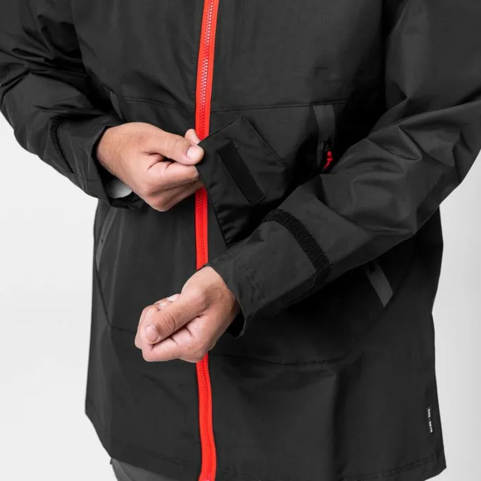 ASRV Jackets and Outerwear Men Hipora AQUAzip Tech Parka Black