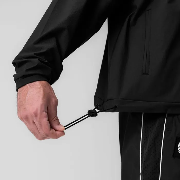 ASRV Jackets and Outerwear Men Ripstop Quarter Zip Jacket Black