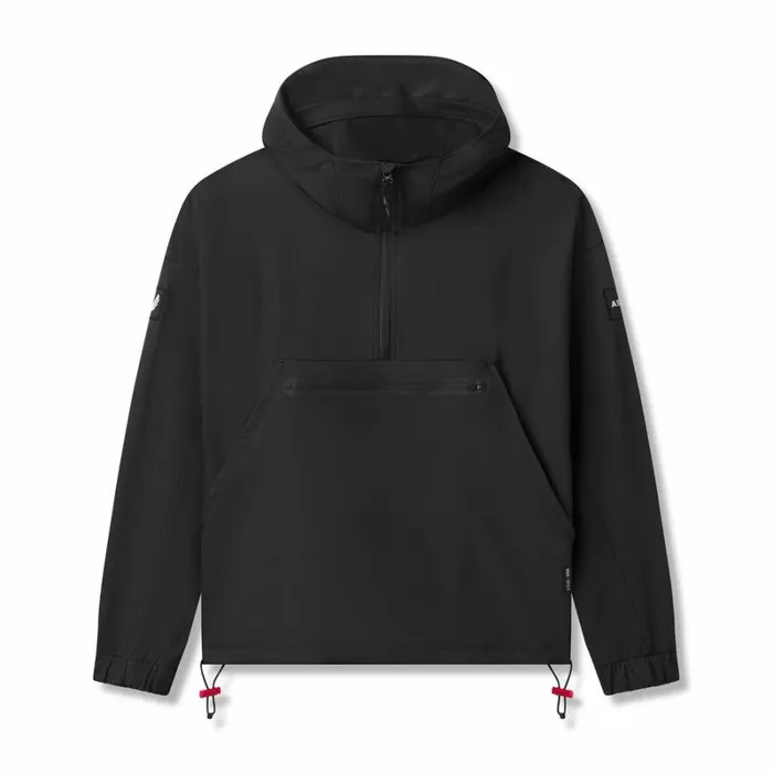 ASRV Jackets and Outerwear Men WeatherReady Anorak Jacket Black 034patch034