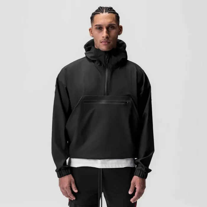 ASRV Jackets and Outerwear Men WeatherReady Anorak Jacket Black 034patch034