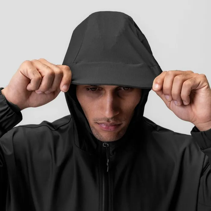 ASRV Jackets and Outerwear Men WeatherReady Anorak Jacket Black 034patch034