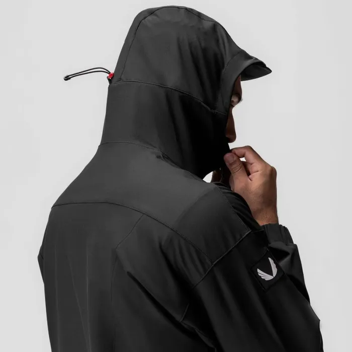 ASRV Jackets and Outerwear Men WeatherReady Anorak Jacket Black 034patch034