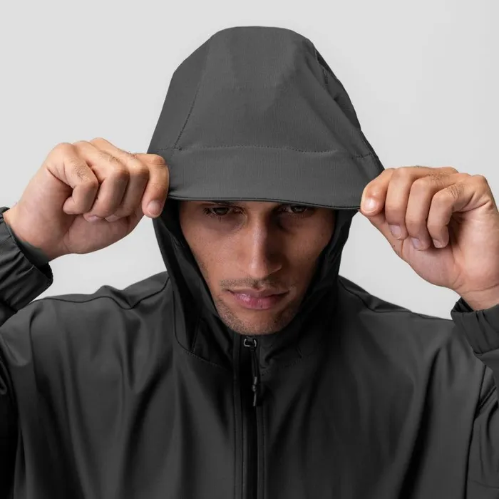 ASRV Jackets and Outerwear Men WeatherReady Anorak Jacket Space Grey 034patch034 ASRV Jackets and Outerwear Men WeatherReady Anorak Jacket Space Grey 034patch034