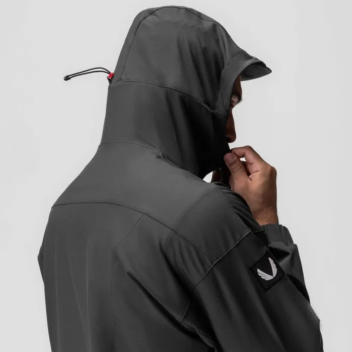 ASRV Jackets and Outerwear Men WeatherReady Anorak Jacket Space Grey 034patch034 ASRV Jackets and Outerwear Men WeatherReady Anorak Jacket Space Grey 034patch034