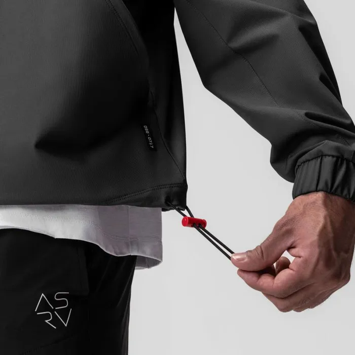 ASRV Jackets and Outerwear Men WeatherReady Anorak Jacket Space Grey 034patch034 ASRV Jackets and Outerwear Men WeatherReady Anorak Jacket Space Grey 034patch034