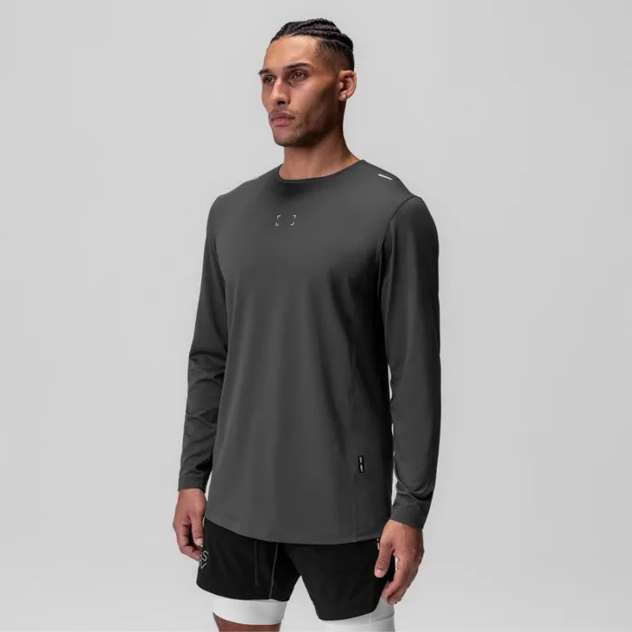ASRV Long Sleeves Men NanoMesh Training Long Sleeve Space Grey 034space Bracket034 ASRV Long Sleeves Men NanoMesh Training Long Sleeve Space Grey 034space Bracket034