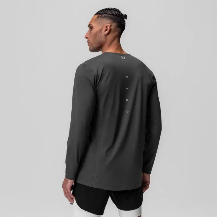 ASRV Long Sleeves Men NanoMesh Training Long Sleeve Space Grey 034space Bracket034 ASRV Long Sleeves Men NanoMesh Training Long Sleeve Space Grey 034space Bracket034