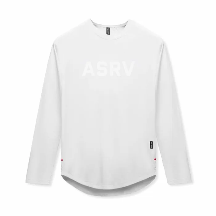 ASRV Long Sleeves Men SilverLite 20 Established Long Sleeve White 034asrv034