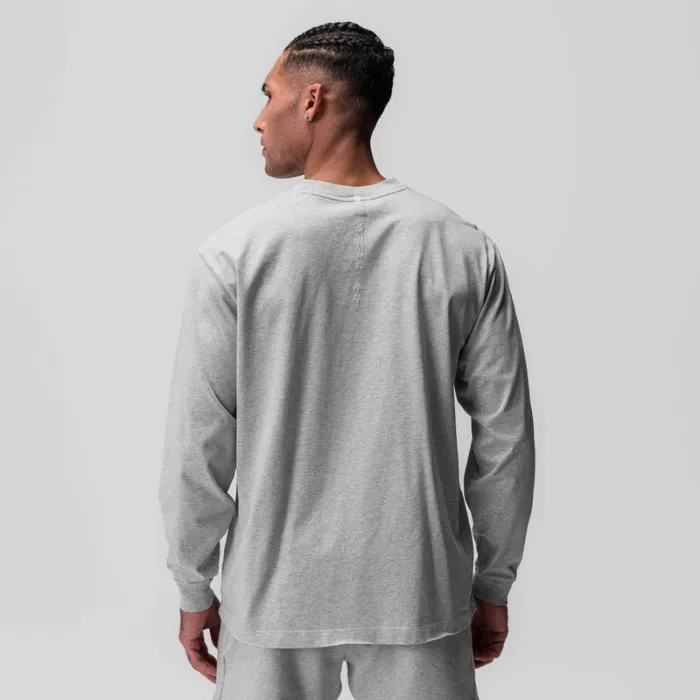 ASRV Long Sleeves Men Tech Essential Relaxed Long Sleeve Heather Grey