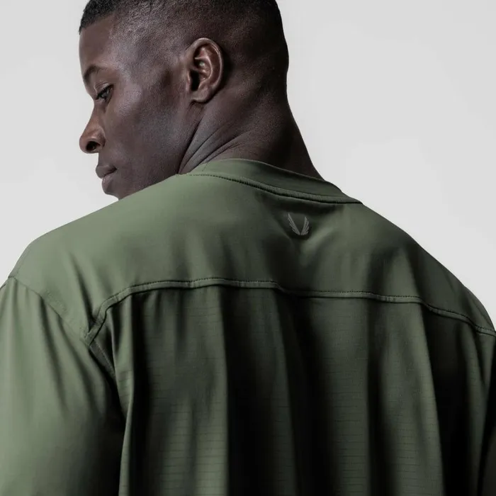 ASRV Short Sleeves Men 3DLite 20 Lycra 34Sleeve Oversized Tee Olive 034otwr034 ASRV Short Sleeves Men 3DLite 20 Lycra 34Sleeve Oversized Tee Olive 034otwr034