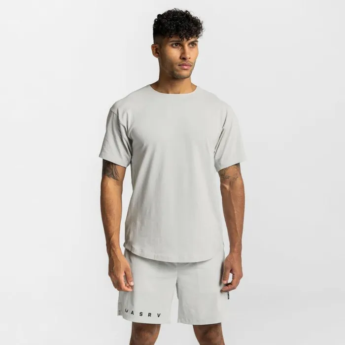 ASRV Short Sleeves Men CottonPlus Vented Tee Stone