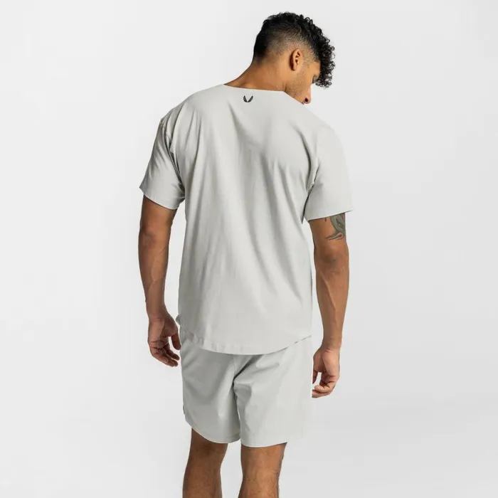 ASRV Short Sleeves Men CottonPlus Vented Tee Stone