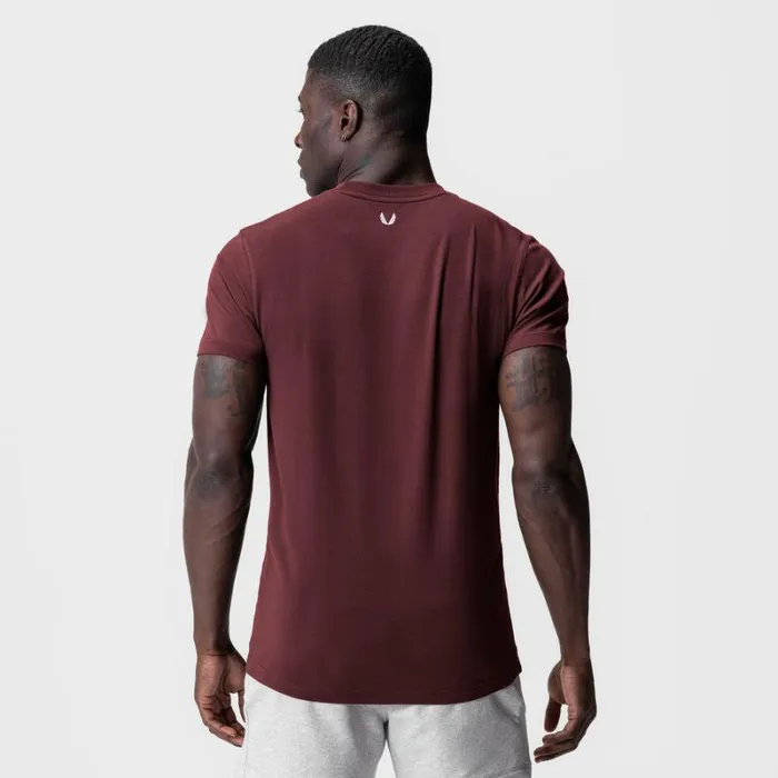 ASRV Short Sleeves Men Supima Essential Tee Crimson