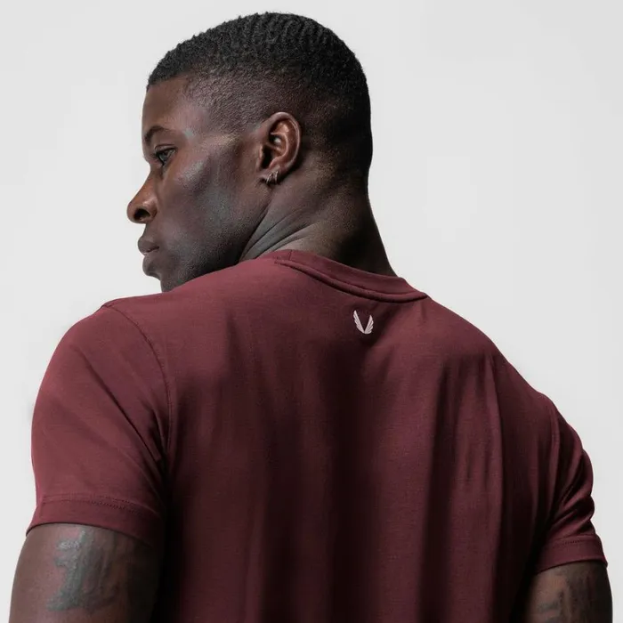 ASRV Short Sleeves Men Supima Essential Tee Crimson