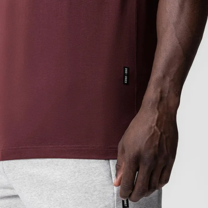 ASRV Short Sleeves Men Supima Essential Tee Crimson