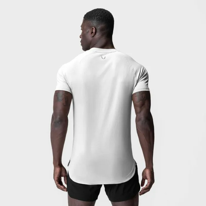 ASRV Short Sleeves Men Supima Established Tee White
