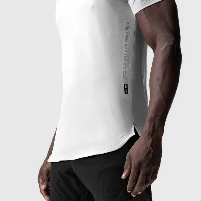 ASRV Short Sleeves Men Supima Established Tee White