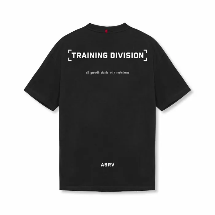ASRV Short Sleeves Men Tech Essential Relaxed Tee Black 034td034