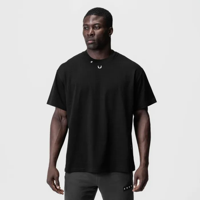 ASRV Short Sleeves Men Tech Essential Relaxed Tee Blackwhite 034otwr034