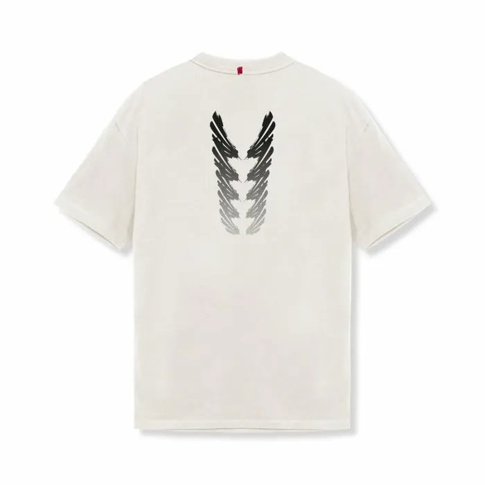 ASRV Short Sleeves Men Tech Essential Relaxed Tee Stone 034brush Stroke034