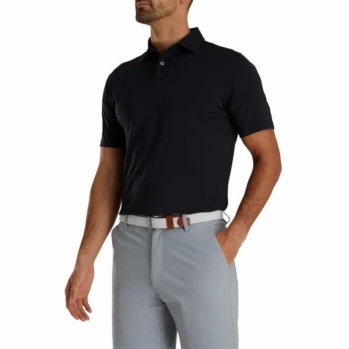 Athletic Fit Solid Lisle Shirts FootJoy Men