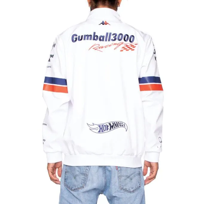 Authentic Chil Gumball 3000 Tour Jacket 8211 White Men Kappa Jackets