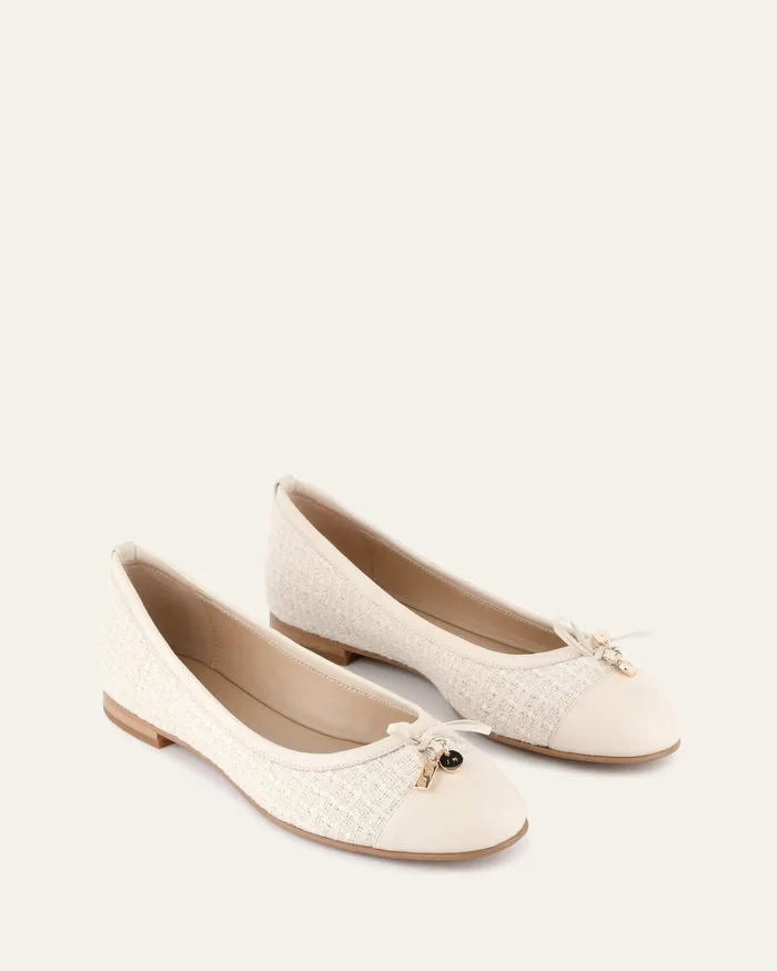 BALLET Hermione dress flats off white woven 8211 jomercer Women BALLET Hermione dress flats off white woven 8211 jomercer Women