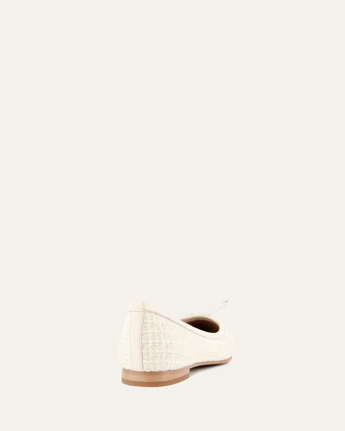 BALLET Hermione dress flats off white woven 8211 jomercer Women BALLET Hermione dress flats off white woven 8211 jomercer Women