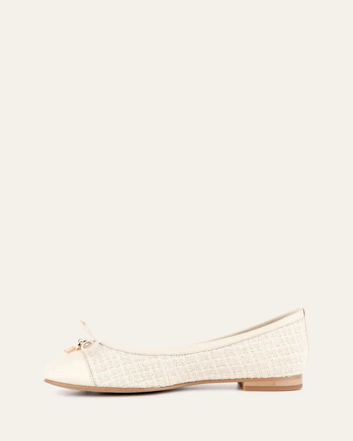 BALLET Hermione dress flats off white woven 8211 jomercer Women BALLET Hermione dress flats off white woven 8211 jomercer Women