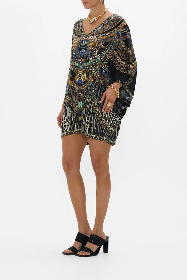 BAT SLEEVE DRESS CAT WORSHIP Cat Worship Womens Camilla Kaftans